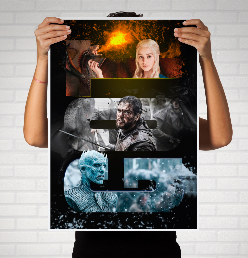 Publicidad Poster Game Of Thrones designcomd